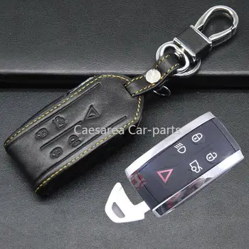 

For Jaguar XK XF Car Smart Key Keyless Remote Entry Fob Case Cover Key Chain