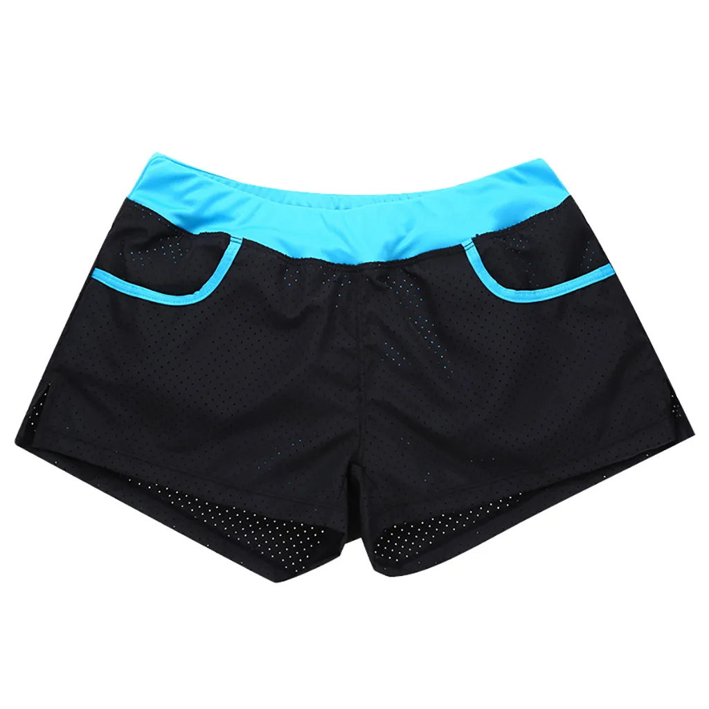 Sports runing Shorts Women Yoga Shorts Push Hips Sexy Middle Waisted Gym Fitness Elastic Quick Dry Running Shorts#y4