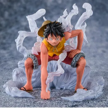 

5" One Piece The Straw Hat Pirates Gear Second Monkey D. Luffy Original PVC Action Figure Collectible Model Toy BOX 12CM X1006