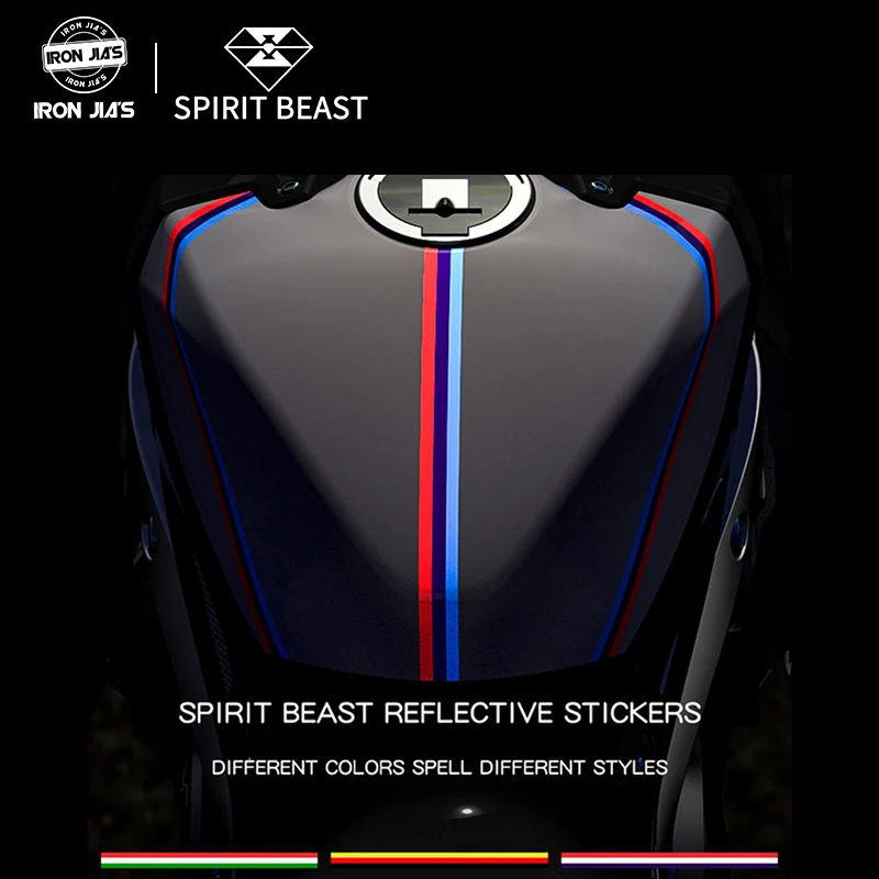 SPIRIT BEAST наклейка на мотоцикл мото Бензобак накладка Защитная Наклейка для Honda Yamaha