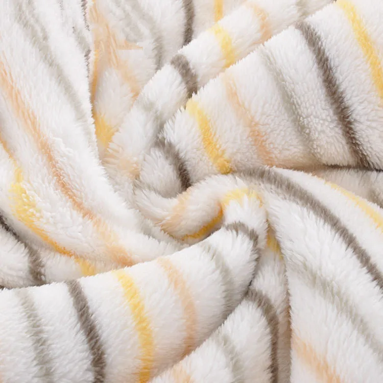 Детское одеяло s, новое утепленное Двухслойное одеяло из кораллового флиса для младенцев, пеленка Bebe, конверт, обертка в полоску для новорожденных, детское постельное белье, одеяло