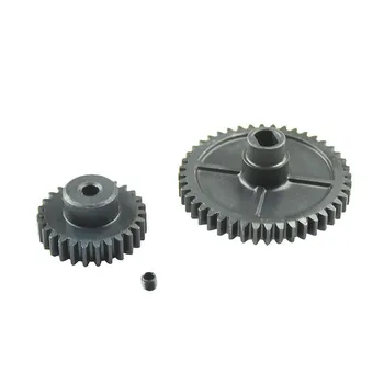 

Hardened Metal Reduction Gear & Motor Gear Kit for 1/14 WLtoys 144001 4WD RC Car Parts Accessories