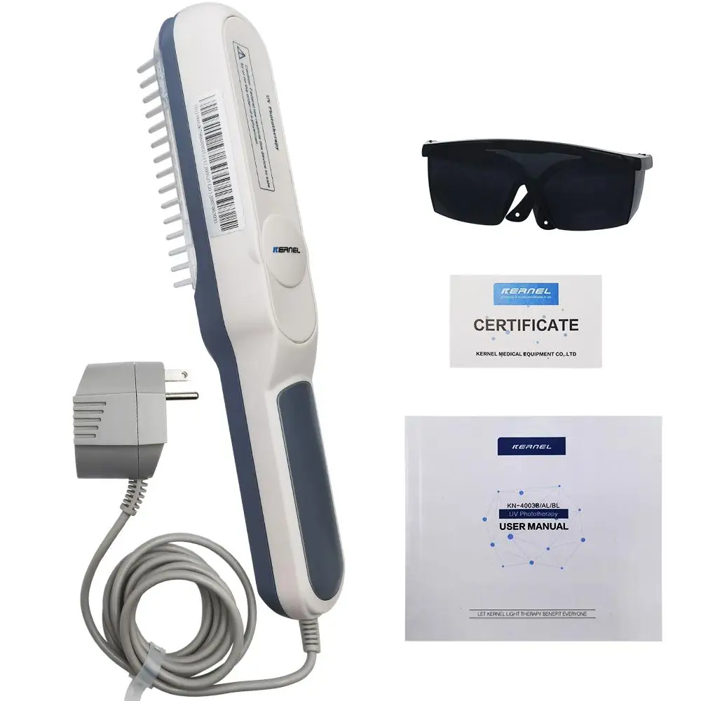 Kernel Medical UVB Phototherapy Psoriasis Lamp Fototerapi Vitiligo KN-4003B Treatment 311nm UVB Wand