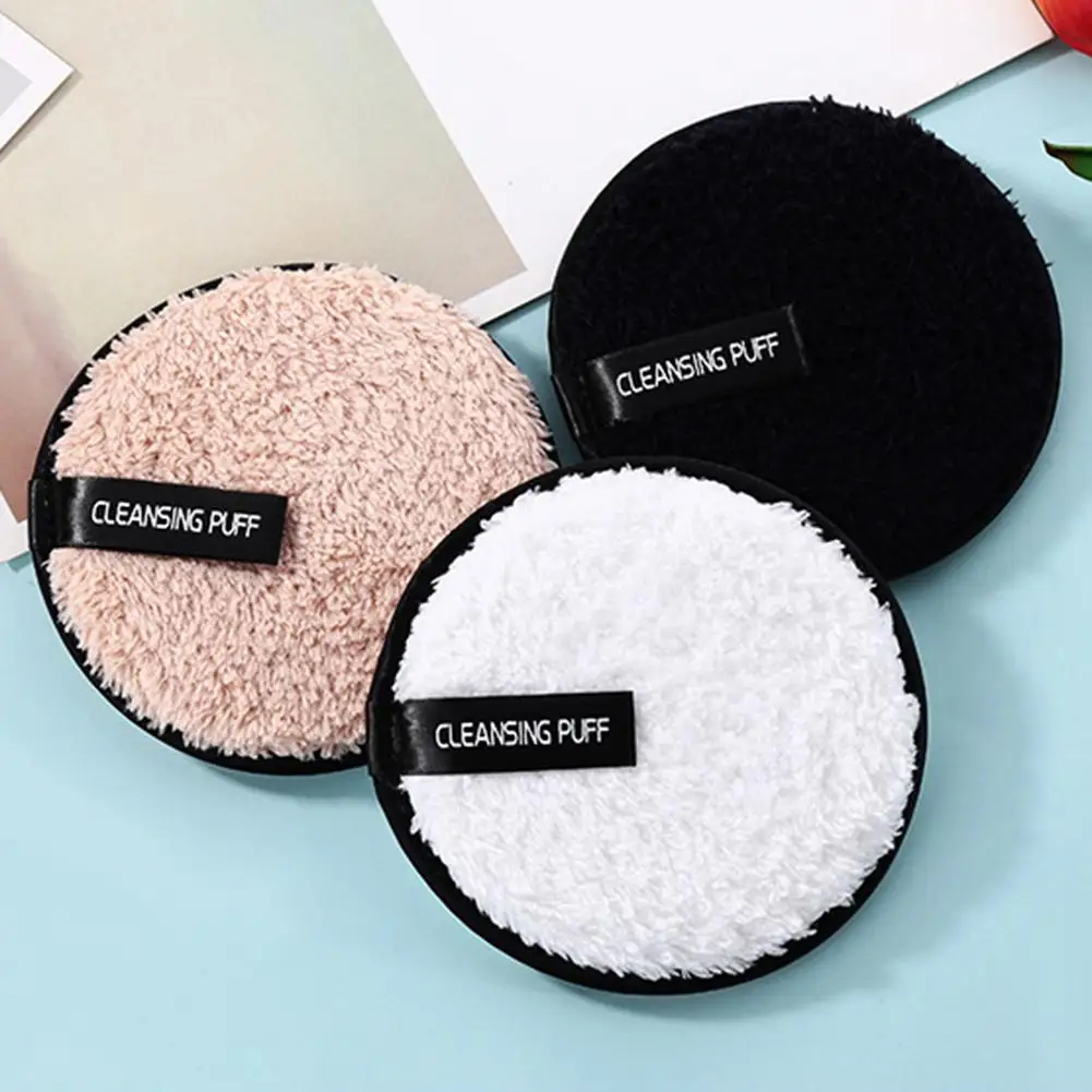 

Make Up Remover Promotes Healthy Skin Microfiber Cloth Pads Remover Towel Face Cleansing Makeup Lazy Cleansing Powder Puff