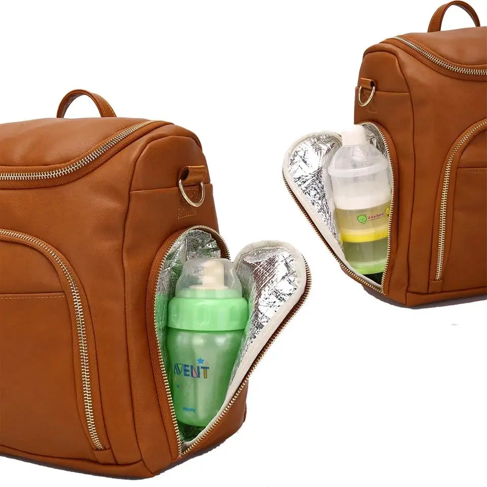 Snailhouse Mommy Diaper Bags Cosmetic Bag PU Leather Baby Nappy Bag Travel Backpack Changing Pad Stroller Straps Insulation Bag Snailhouse Mommy Diaper Bags Cosmetic Bag PU Leather Baby Nappy Bag Travel Backpack Changing Pad Stroller Straps Insulation Bag