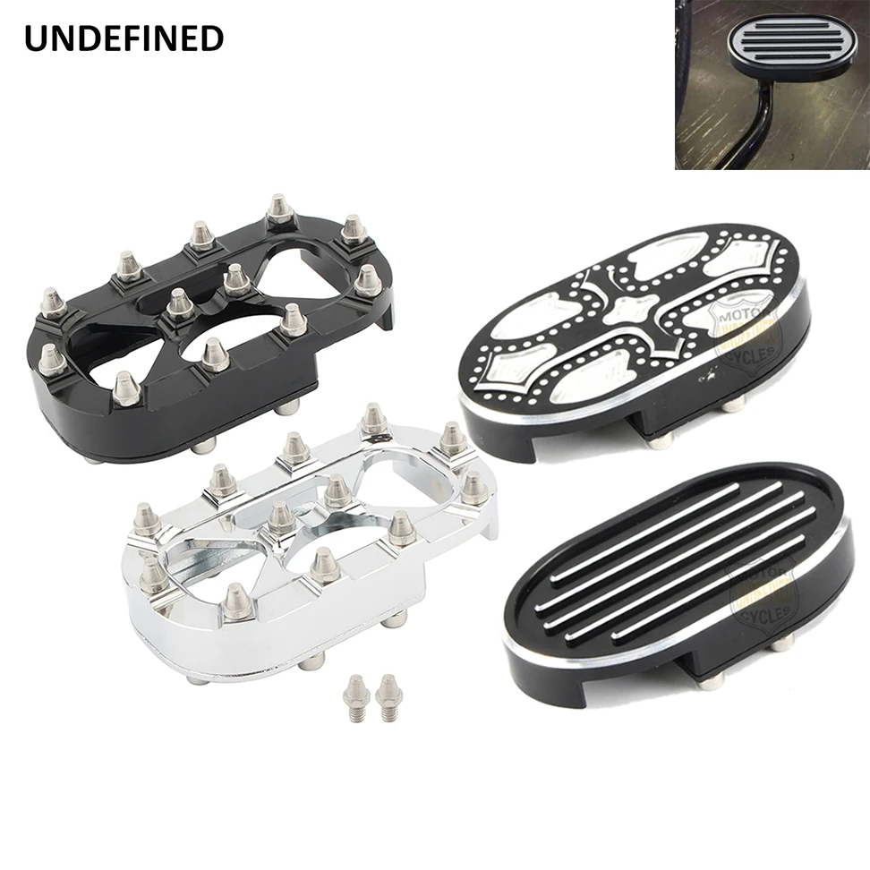 MotorcycleBrakePedalPadMXOffroadStyleFootPegsFootrestCover