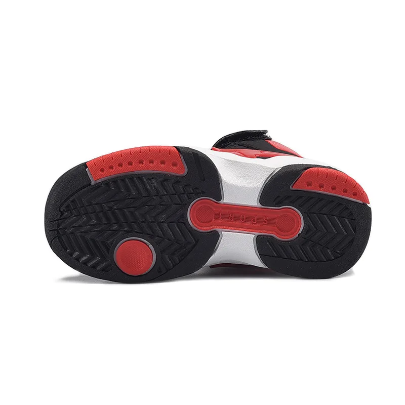 

Big Boy Basketball Shoes Autumn New Style Versatile Casual Sports Shoes Hight-top Hard Warm Velcro