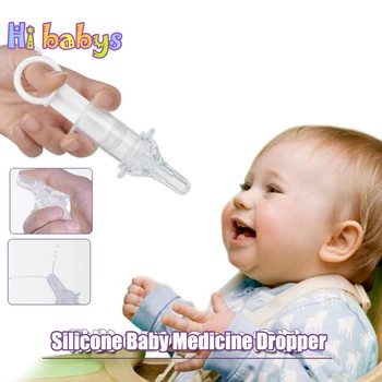 

Squeeze Baby Medicine Dropper Dispenser Baby Pacifier Needle Feeder Feeding Flatware Utensils Baby Feeding Pacifiers Soothier