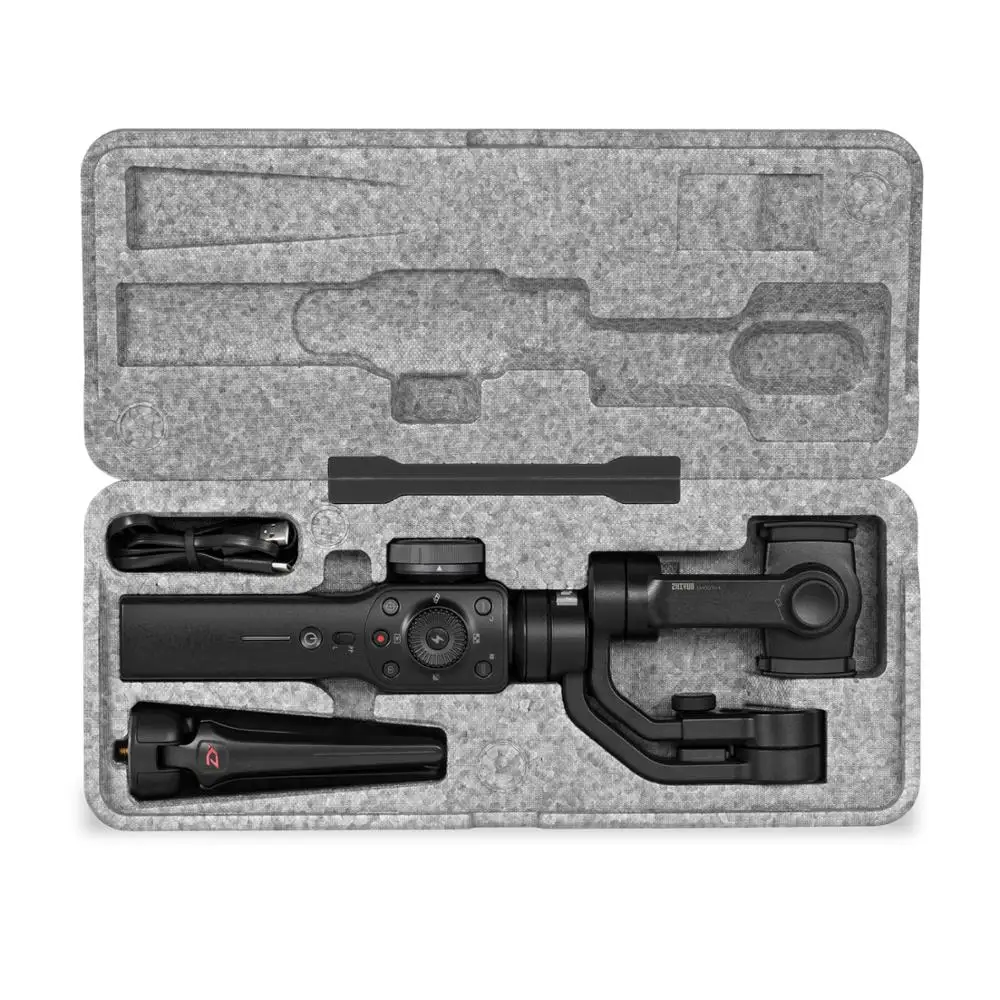 ZHIYUN Official Smooth 4 Phone Gimbal 3-Axis Handheld Stabilizers for Smartphone iPhone/Samsung/Xiaomi/Gopro Hero action camera