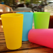 Yingcai новые экологически чистые детские чашки ярких цветов здоровье портативный пластик творческая чашка для чая зубная щетка для пар чашка