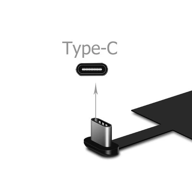 Тип C Беспроводной Зарядное устройство приемник для samsung Galaxy A70 A50 беспроводной приемник для A90 A80 A70 A60 A40 A20 A10 S7 зарядное устройство беспроводной