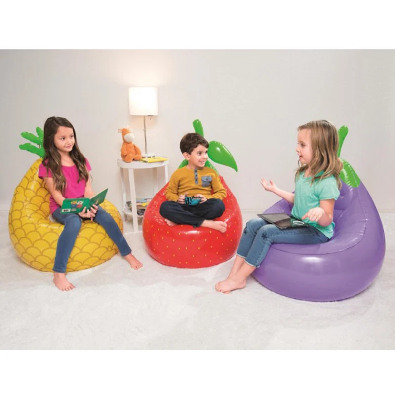 Фруктовая и растительная форма надувной диван ленивый стул надувной стул детский надувной Овощной диван