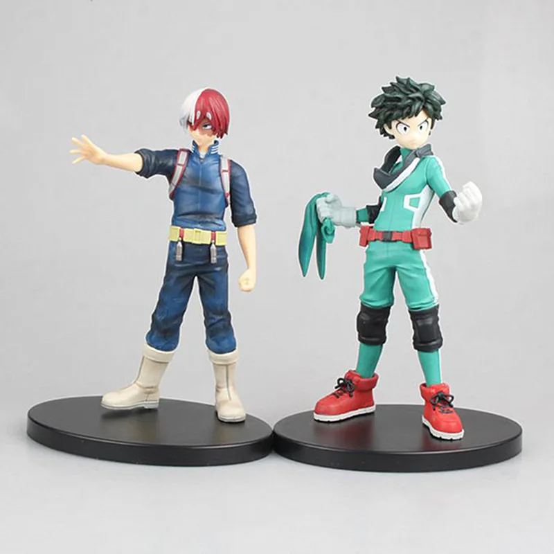 

16cm Anime My hero academia figure deku/Todoroki Shoto Action Figure boku no hero academy Figurine Collection model toys doll