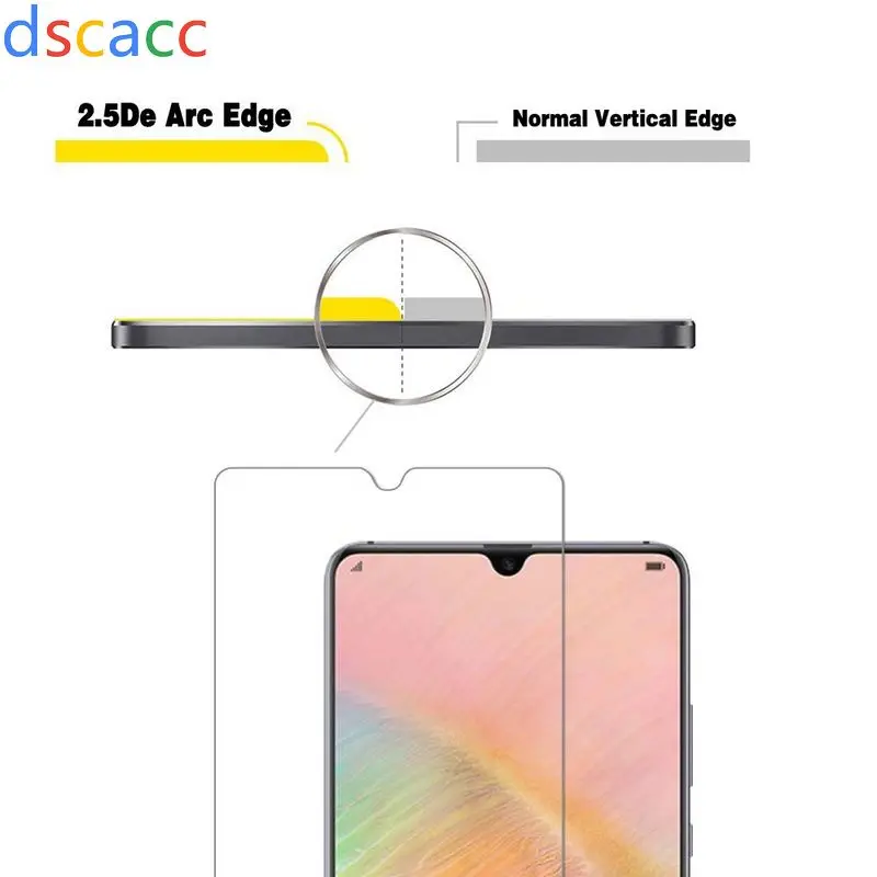 Dscacc закаленное Стекло Экран протектор для huawei Y7 Prime Y6 PRO Compact Y5 Y3 Y9 Y530 Y536 Y550 Y560 Y600 100 шт