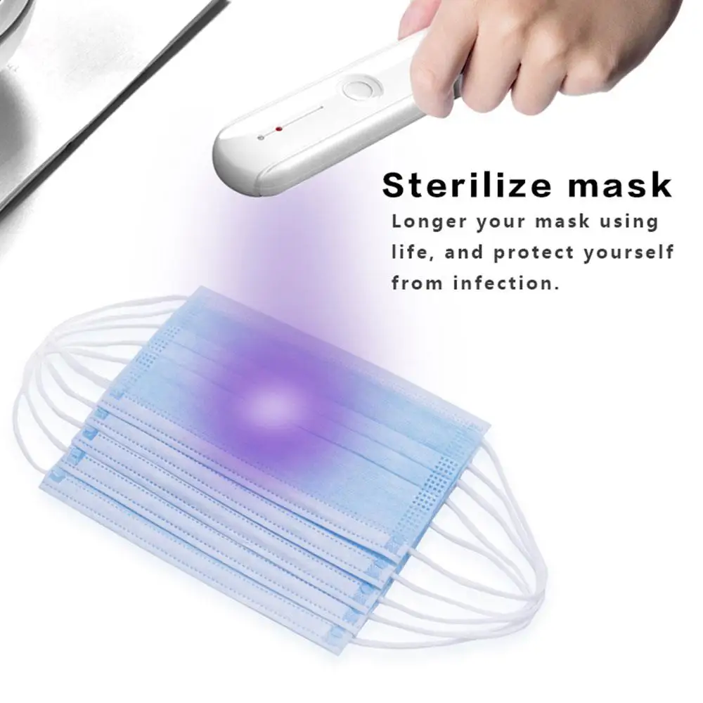 

portable Ultraviolet Germicidal Light USB Rechangeable Portable UV Disinfection Sterilizer Lamp Holding Ultraviolet Lamps
