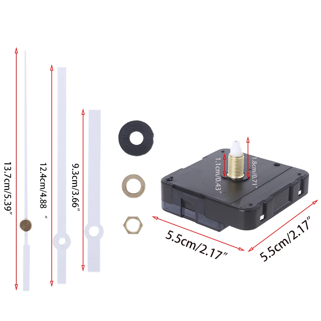 Hanging Wall Clock Motor Movement Mechanisms Battery Powered DIY Repair 2023 New 6