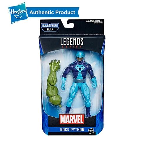 Rock Python Hasbro Мстители Marvel легенды серии завершающей с героями комиксов Марвел, спасательный 6-дюймовый Коллекционные Фигурки игрушки Пеппер Потс; военная машина - Цвет: Rock Python