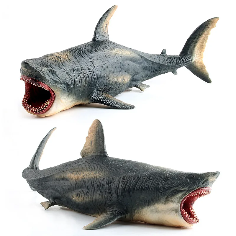 Histori Figura De Tiburones De Simulación Figura Megalodon Histori Figura De Tiburones De Simulación Figura Megalodon