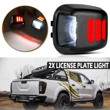 

12V License Plate Light Super bright For Navara D40 Suzuki Replacement Parts 1 pair