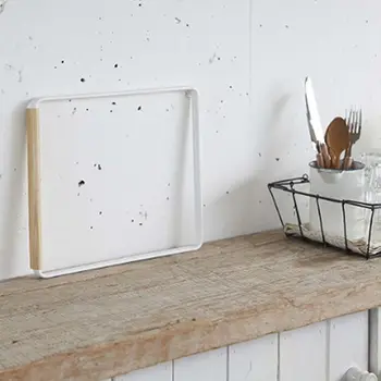 

New Iron Paint Stand Storage Rack Towel Rag Hanging Rack Countertop Stand Type Dish Washing Cloth Storage Shelf