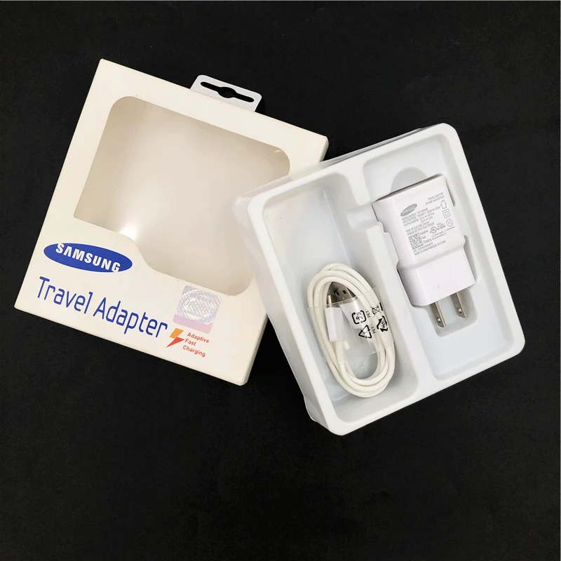 samsung 9V1. 67A ЕС быстрое зарядное устройство Адаптивное дорожное настенное зарядное устройство type C кабель для Galaxy S10 S8 S9 Plus Note 10 9 8 Pro A70