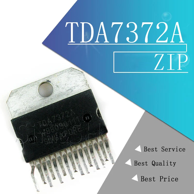 1pcs/lot TDA7372A TDA7372 7372 Amplifier IC 4-Channel (Quad) Class AB 15-Multiwatt . | Электронные компоненты и