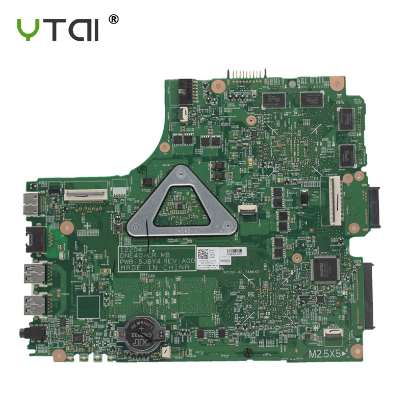 12204-1 PWB: 5J8Y4 REV: A00 для dell INSPIRON 2421 3421 5421 материнская плата для ноутбука GT730/2G I5-3337 HM76 CN-01FK62 тест в целости и сохранности