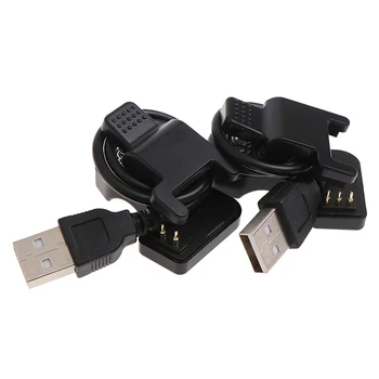 New TW64 68 For Smart Watch Universal USB Charging Cable Charger Clip Black 2/3 Pins Space Between 4/5.5/6 Mm Black