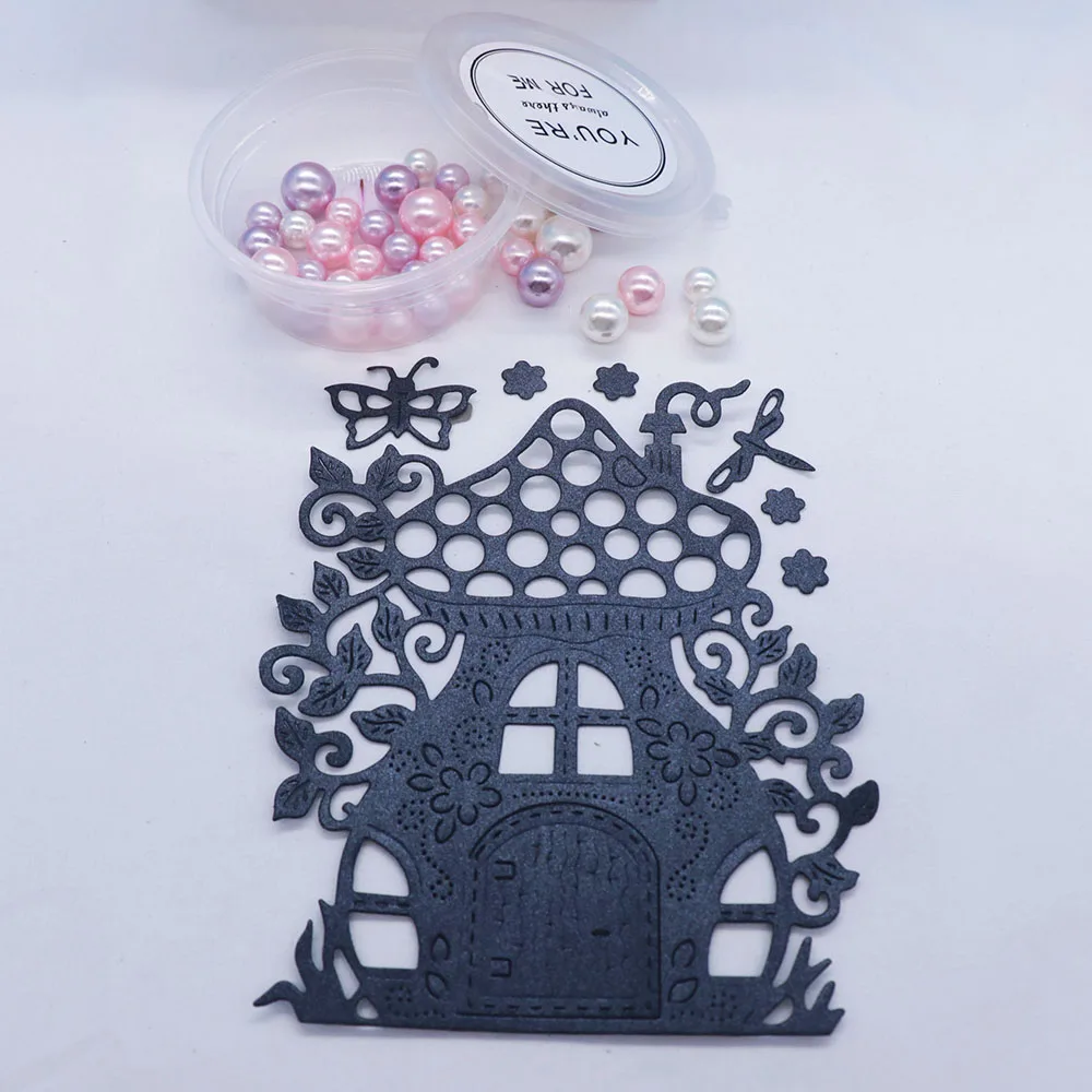 Металлические высекальные штампы в виде грибов для скрапбукинга фотоальбома