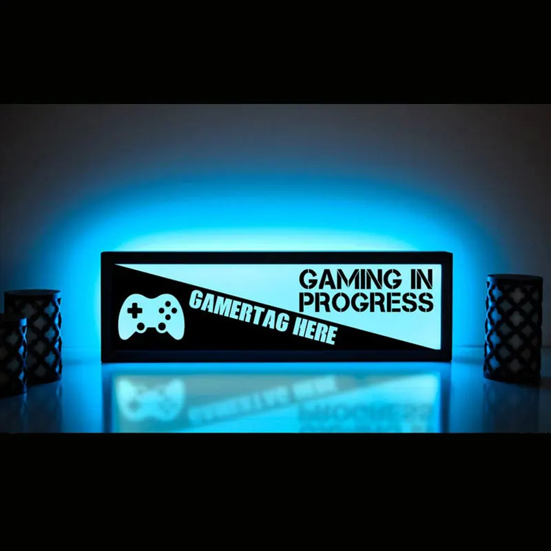 

Electronic Games Light Box LED Night Lights Home Decorative Lamp for Living Room Children Bedrom Night Lamp for Boys Xmas Gifts