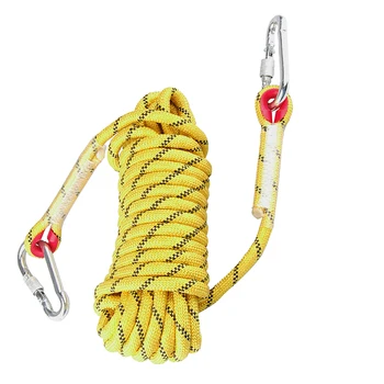 

Outdoor Climbing Rope Static Rock Climbing Rope Escape Rope Rescue Rope Camping professional Outdoor Tool
