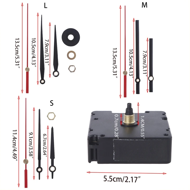 for Germany Atomic Radio Controlled Silent Clock Movement Mechanism DIY Germany DCF Replacement Repair Parts 2