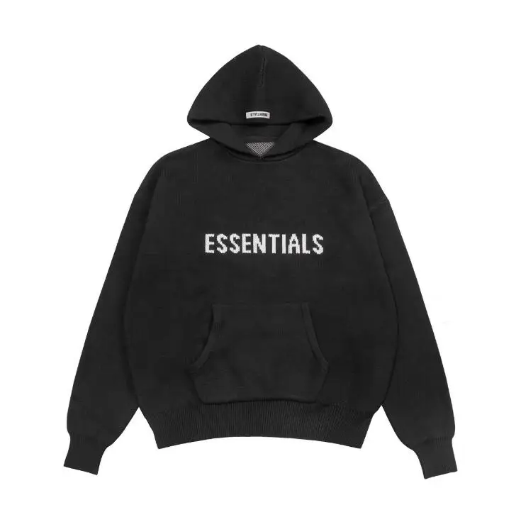 FEAR OF GOD Duplex ESSENTIALS knitted loose Hoodie 1