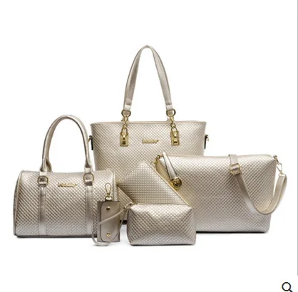 

2016 New Style Fashion Different Size Bags High-End Hand Shoulder Cross-body WOMEN'S Bag Embossed Small Rhombus WOMEN'S Bag