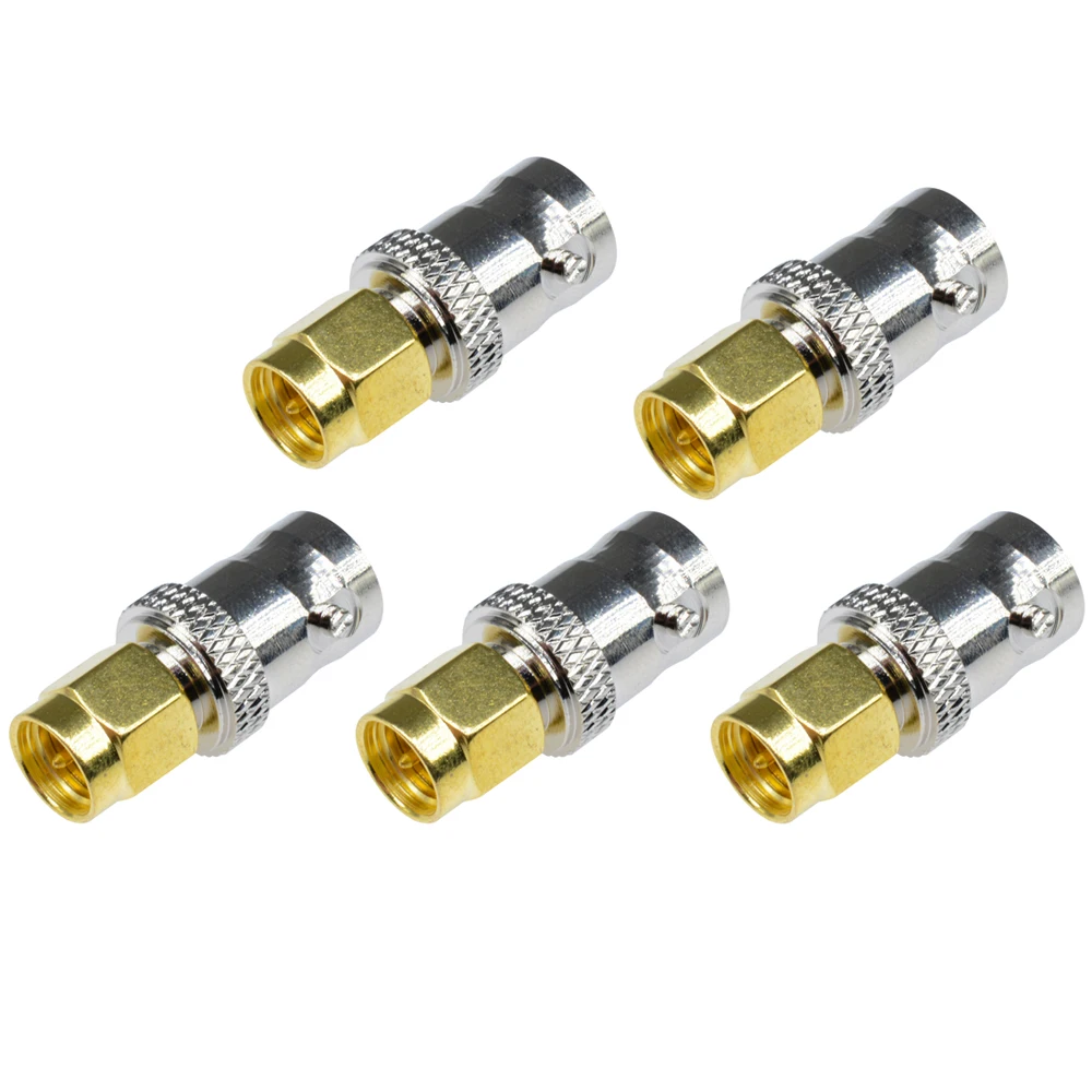 RF Coaxial SMA Male Plug to BNC Female M/F Radio Antenna Connector Adapter New 