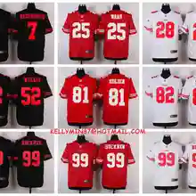 Стилизованный, Сан-Франсиско Колин Каперник Патрик Уиллис дефорест Бакнер элита для мужчин Джерси