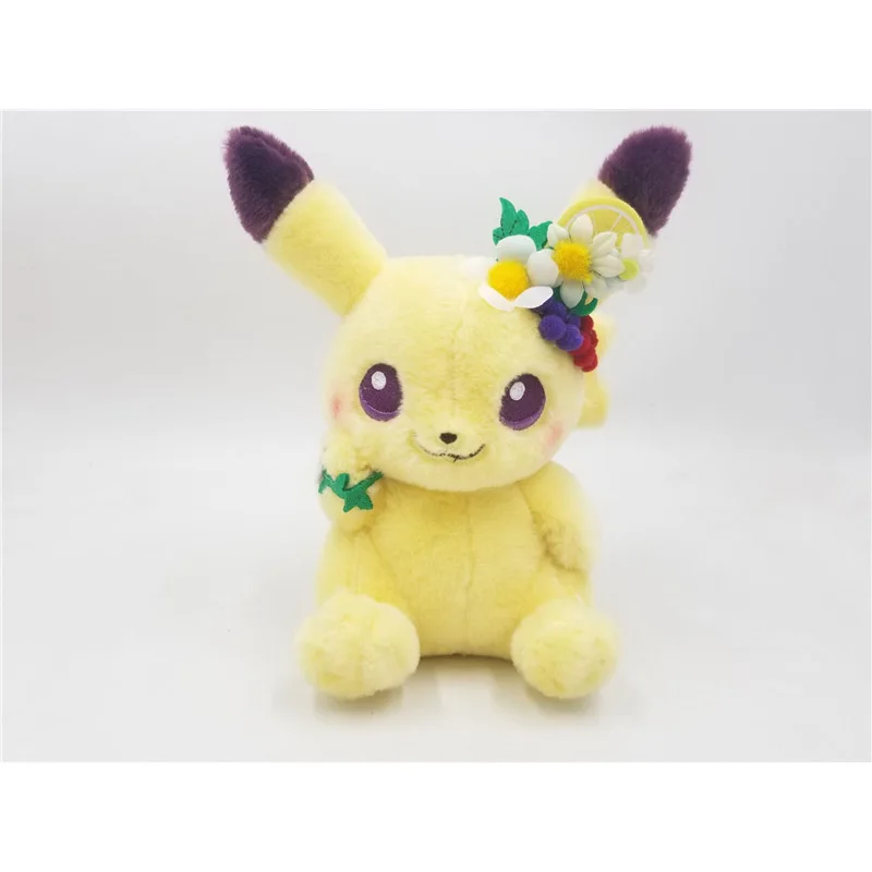 Takara Tomy с покемоном Иви Пикачу плюшевая игрушка милая Аниме Кукла Kawaii игрушечные животные подарки для подруги хобби коллекционная