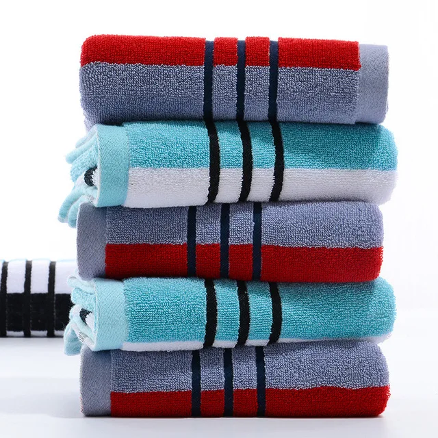 

4PCS/set 100% Cotton Hand Towels for Adults Plaid Hand Towel Face Care Magic Bathroom Sport Towel christmas decorations for home