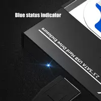 hdd כונן קשיח 2.5 אינץ USB HDD Enclosure Case SATA ל- USB 3.0 כונן קשיח דיסק SATA חיצוניים מארז HDD Hard Drive Box HDD תחנת עגינה (4)