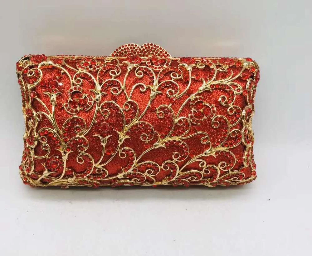 Bolsos noche cristal para mujer, carteras de Metal, hechos a mano, elegantes, para fiesta|Cubos| - AliExpress