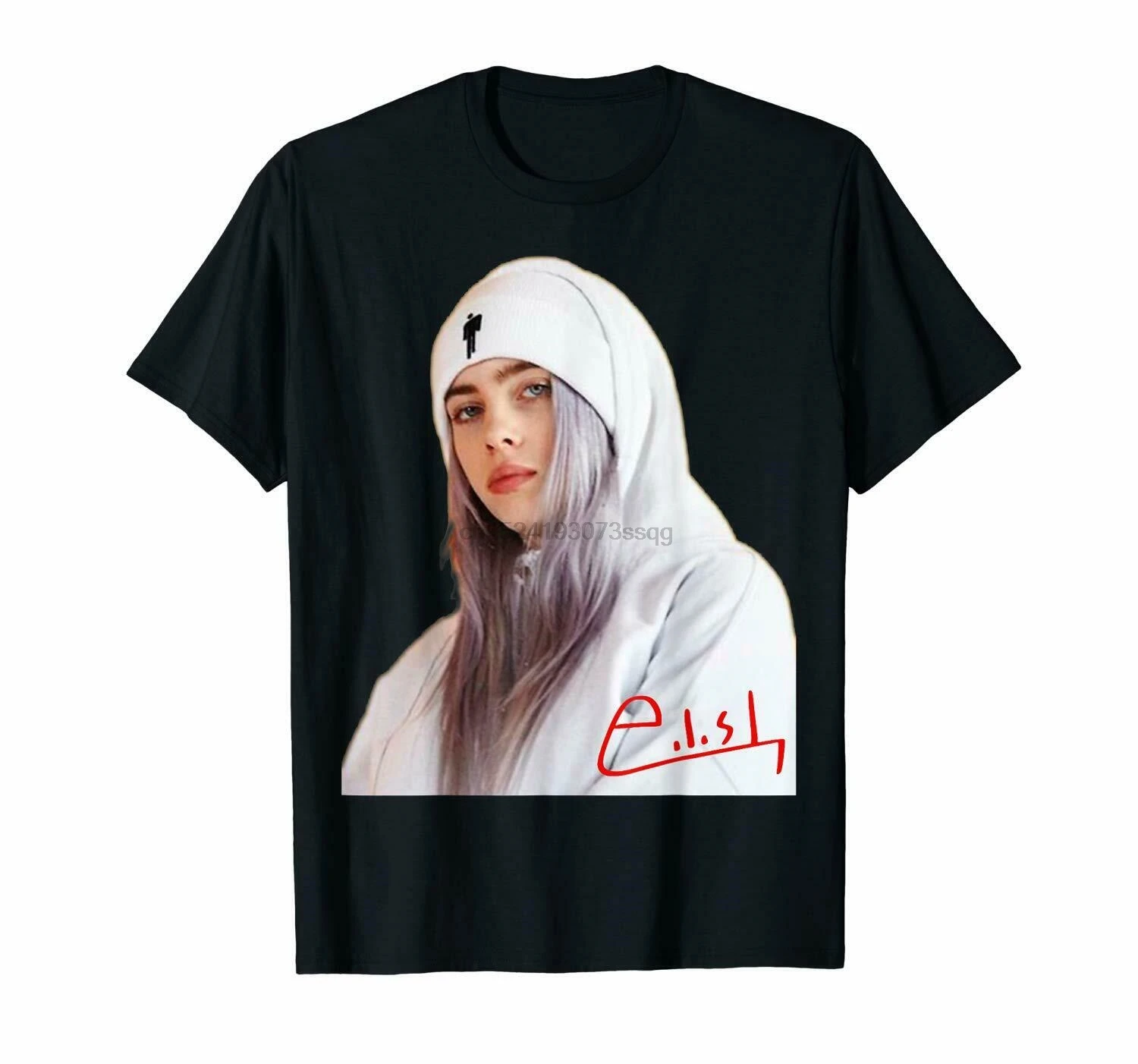 Billie Eilish Ocean Eyes When The Partys Over Black T-Shirt For Fans S-6XL |