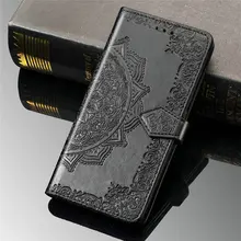 Funda con tapa para Asus Rog Phone 3 ZS661KS 3D, Cartera de Mandala con ranura para tarjeta, carcasa para teléfono Rog 3