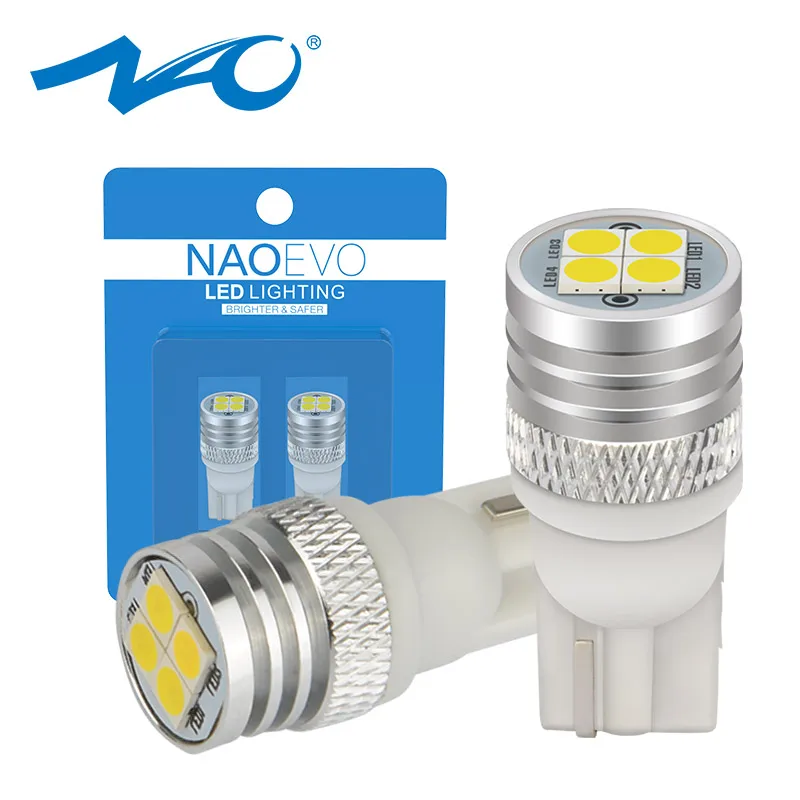 Ламсветильник светодиодная NAO T10 5W5 W5W 1 9 W 12 В 3030 194 Для E46 E60 E90 F10 F30 E39 F20 F87 X5