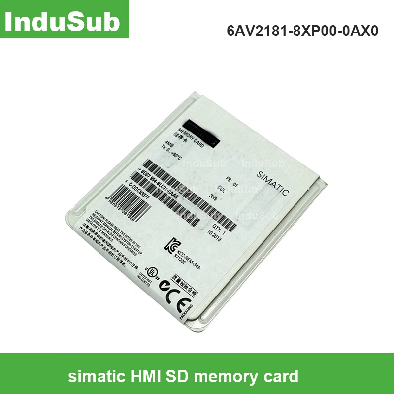 6AV2181-8XP00-0AX0 SIMATIC SD карта памяти 2 Гб безопасная цифровая 6AV21818XP000AX0 оригинальная