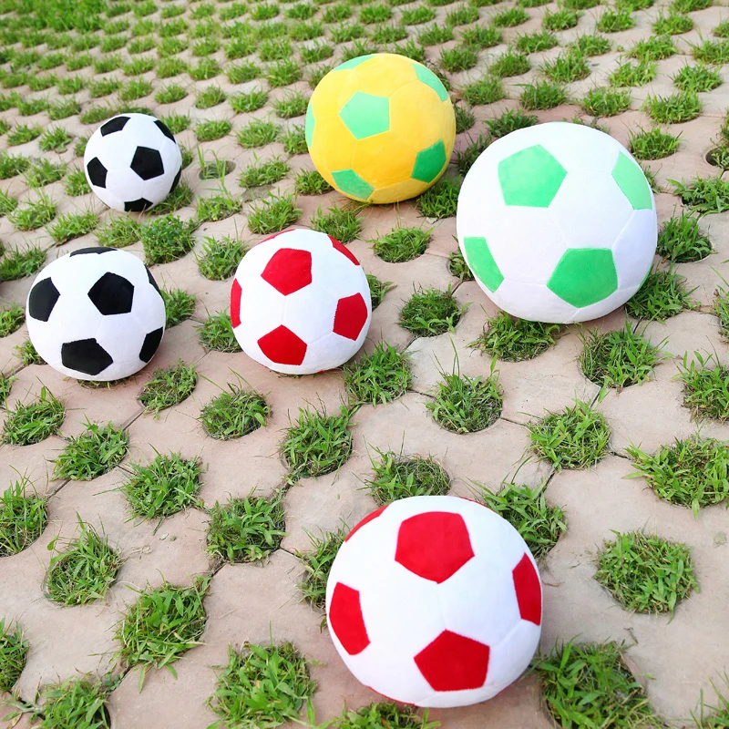 Детская симуляция футбольного мяча, плюшевая подушка, милая детская мягкая кукла, игрушки для футбола, спортивный мяч для малышей, подарок для маленьких мальчиков и девочек