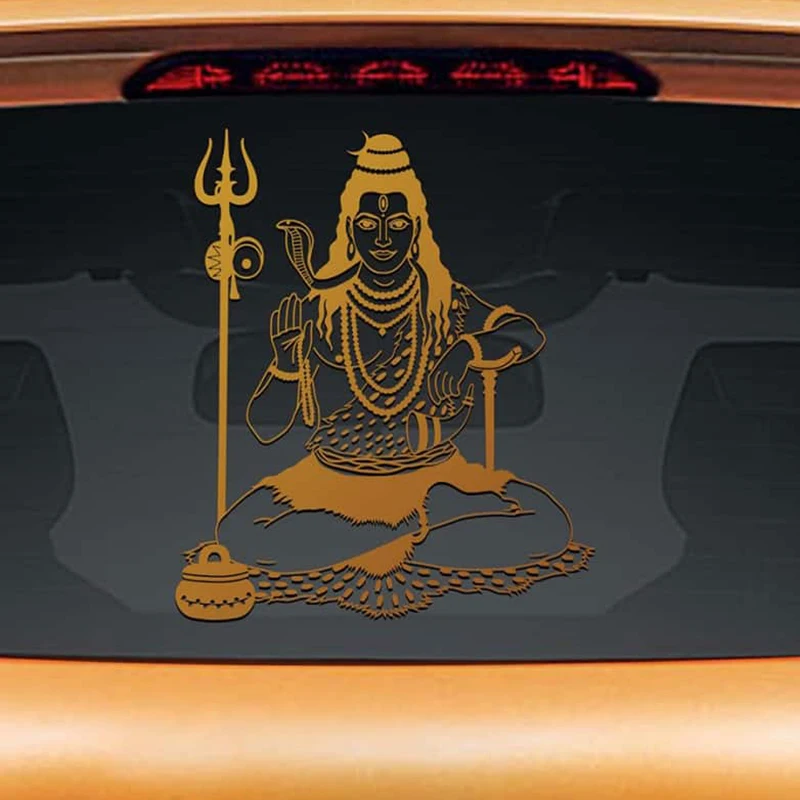 Лорд Shiva Hinduism знак Symble Om дизайн солнца Татуировка Автомобильная Наклейка Окно