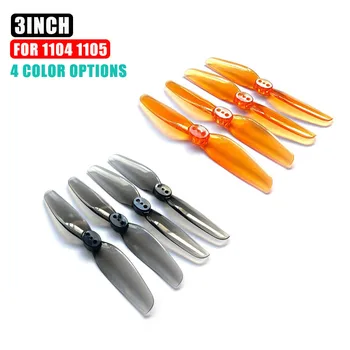 

2Pairs HQProp T3X2 3Inch Propeller 2-Blade for 1104 1105 Brushless Motor FPV Racing Quadcopter Drone Toothpick Frame RC Parts