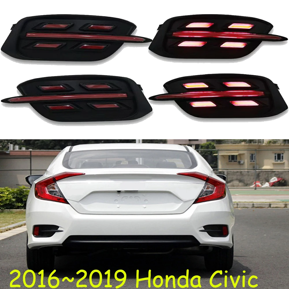 Бампер автомобиля taillamp для Civic задний светильник 2016 2017 2018 2019y автомобильные