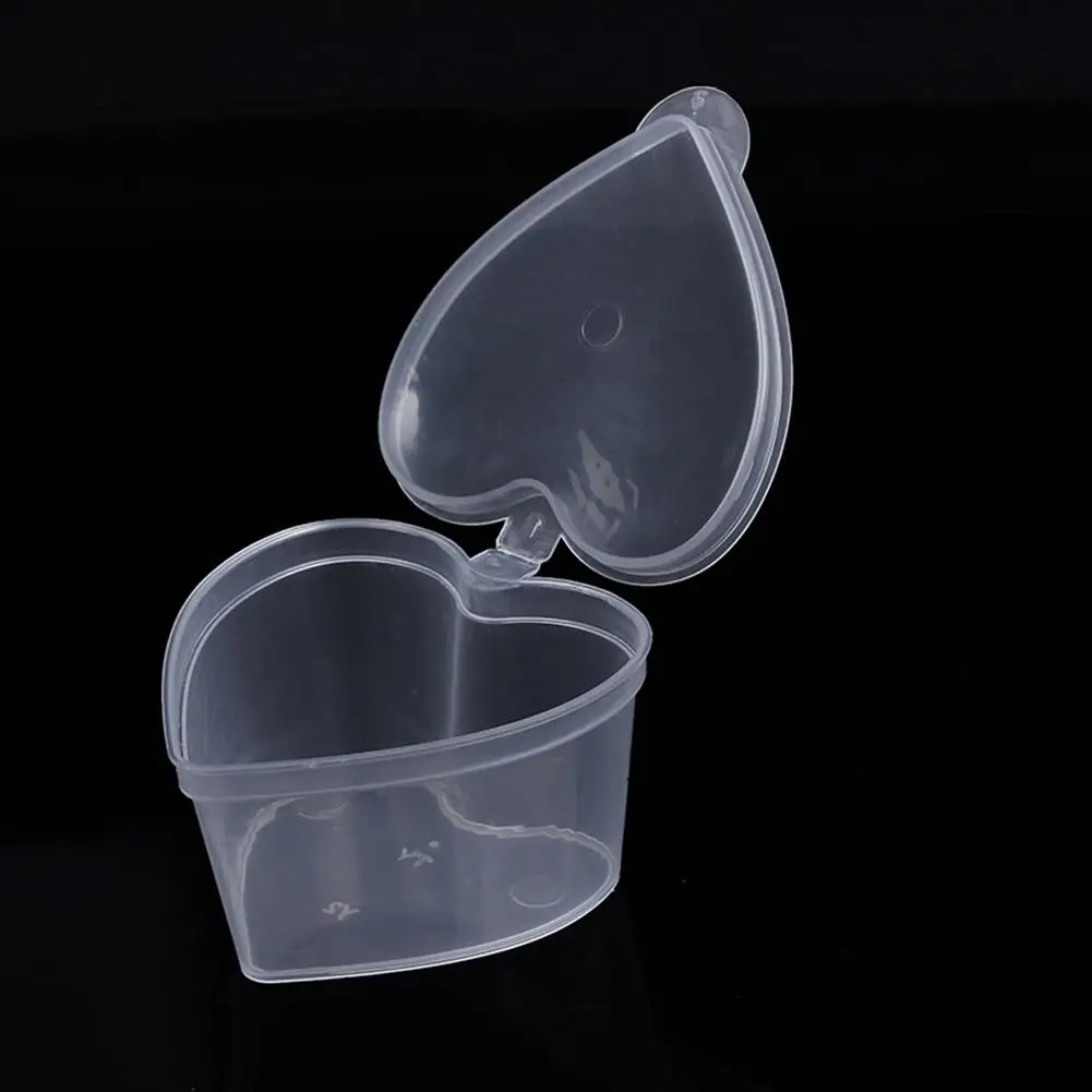 

TPFOCUS Seasoning Box Set Transparent Disposable Seasoning Cup Condiment Pot Jar Container Kitchen Tool 50PCS 50ML