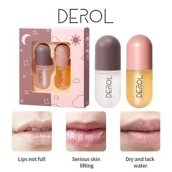 

Instant Volumising Lip Plumper Moisturizing Lip Repairing Reduce Lip Fine Lines Mask Brighten Lip Color Lip Plumper Oil Lip Care